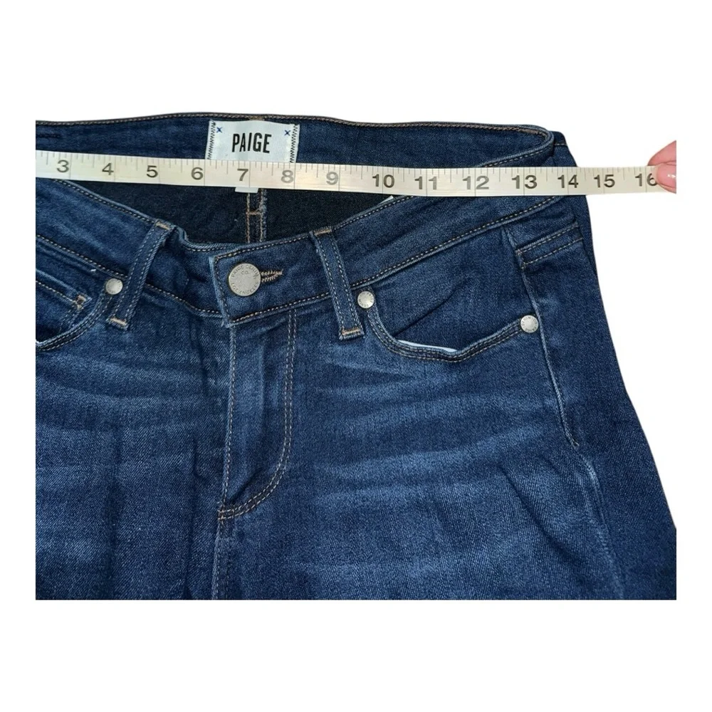 Women’s Paige Verdugo Crop Mid-Rise Ankle Skinny Jeans - 27